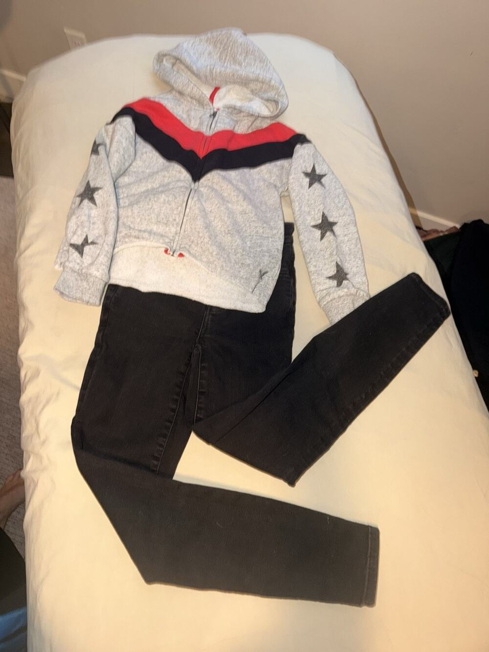Girls American Eagle Outfit Jacket Skinny Jeans 10 /12 Slim